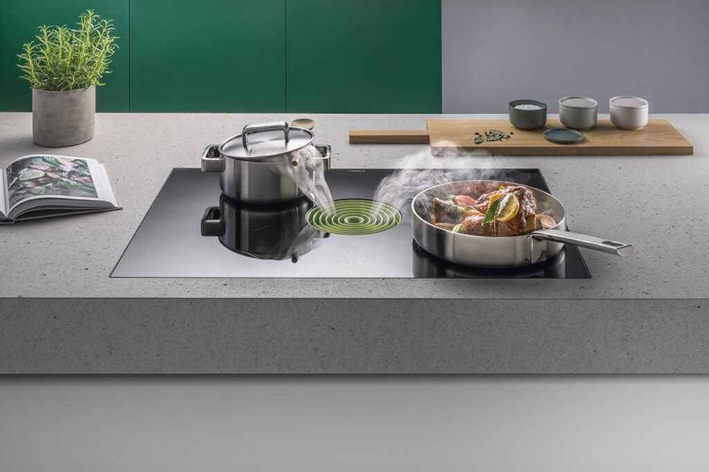 BORA X PURE – PLAQUE DE CUISSON AVEC HOTTE INTÉGRÉE, Meubles Patrigeon